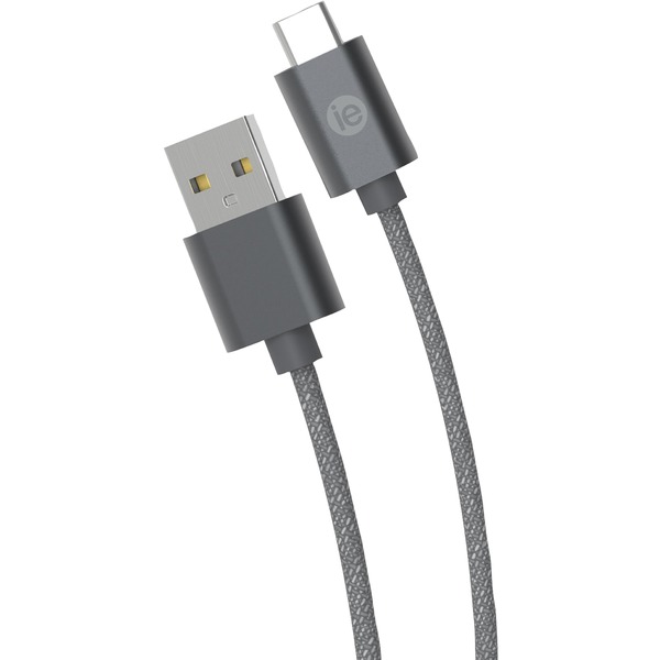 IESSENTIALS(R) 10FT BRD USBCTOA CBL GRY 10FT BRD USBCTOA CBL GRY
